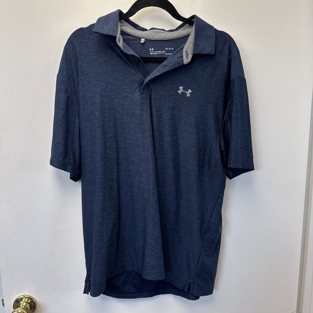 under armour loose fit‎ polo size large